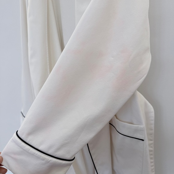 J. Crew Crisp White Terry Robe Large/XL - Picture 8 of 13